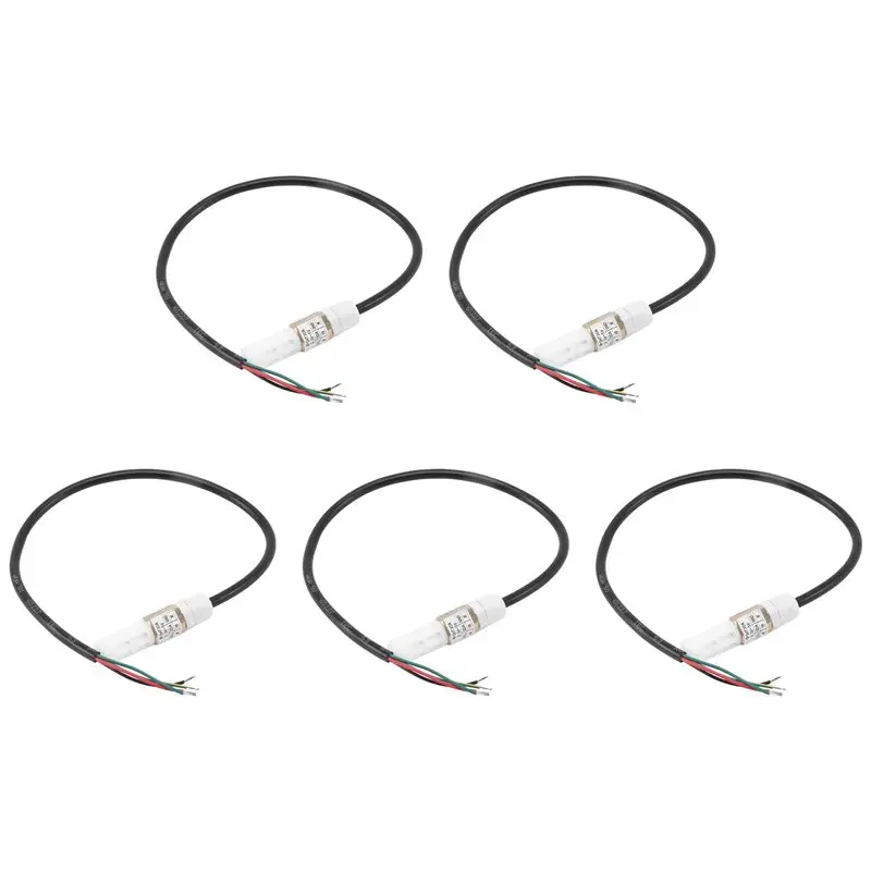 

ABLQ 5X SHT30 Waterproof Temperature And Humidity Sensor Probe Digital Temperature Humidity Environmental Monitoring Sensor
