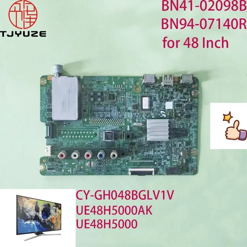 

BN41-02098B BN41-02098 BN94-07140R CY-GH048BGLV1V 48 Inch TV Motherboard Working Properly for UE48H5000AK UE48H5000 Main Board