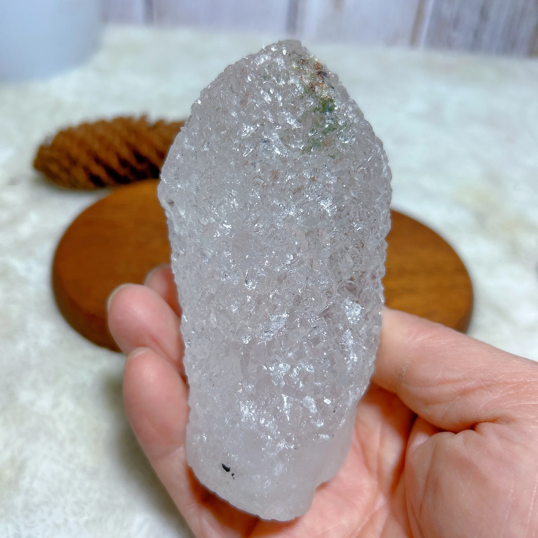 Healing High Quality Natural Crystal Buddha Head Clear Quartz Specimen Raw Gemstones Mineral Energy Home Decorations Gift