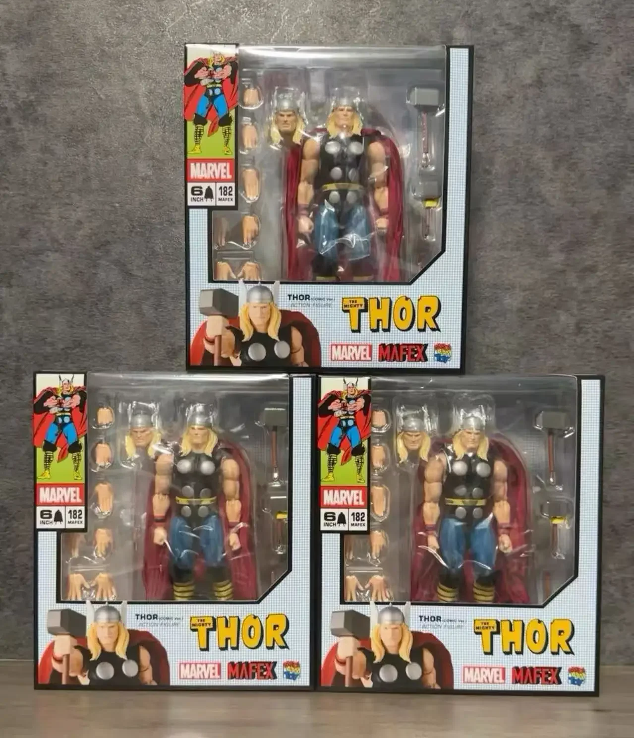 

Medicom MAFEX Comic Edition Thor Thor Sol, экшн-кукла, аниме-фигурка, модель игрушки, аниме-фигурка, модель, коллекция игрушек в подарок