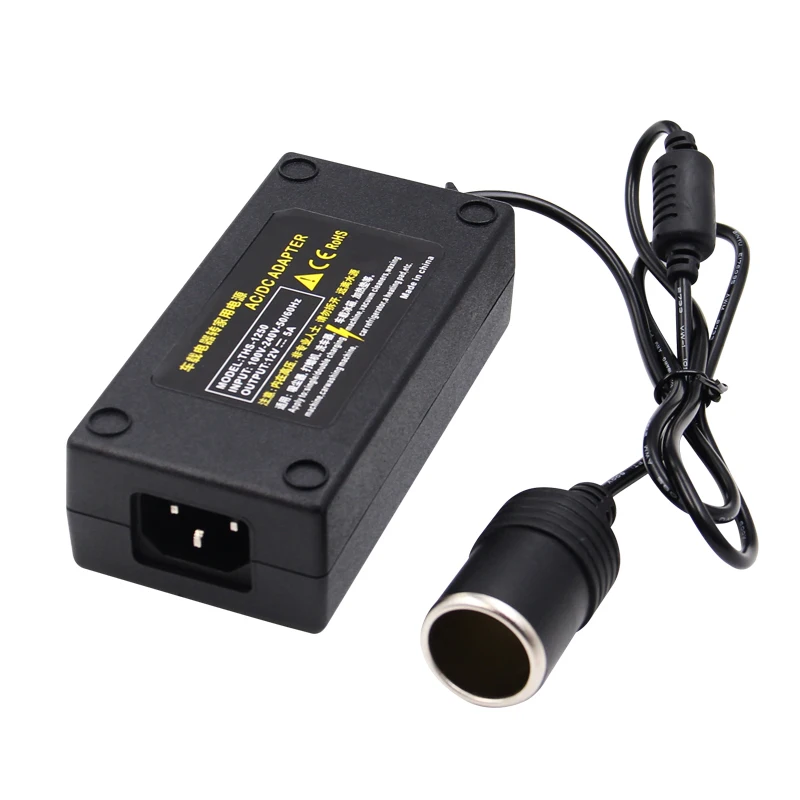 AC Adapter DC 110V 220V to 12V 2A 5A Power Adapter for Car Cigarette lighter Converter Inverter 220V 12V Lighter EU US