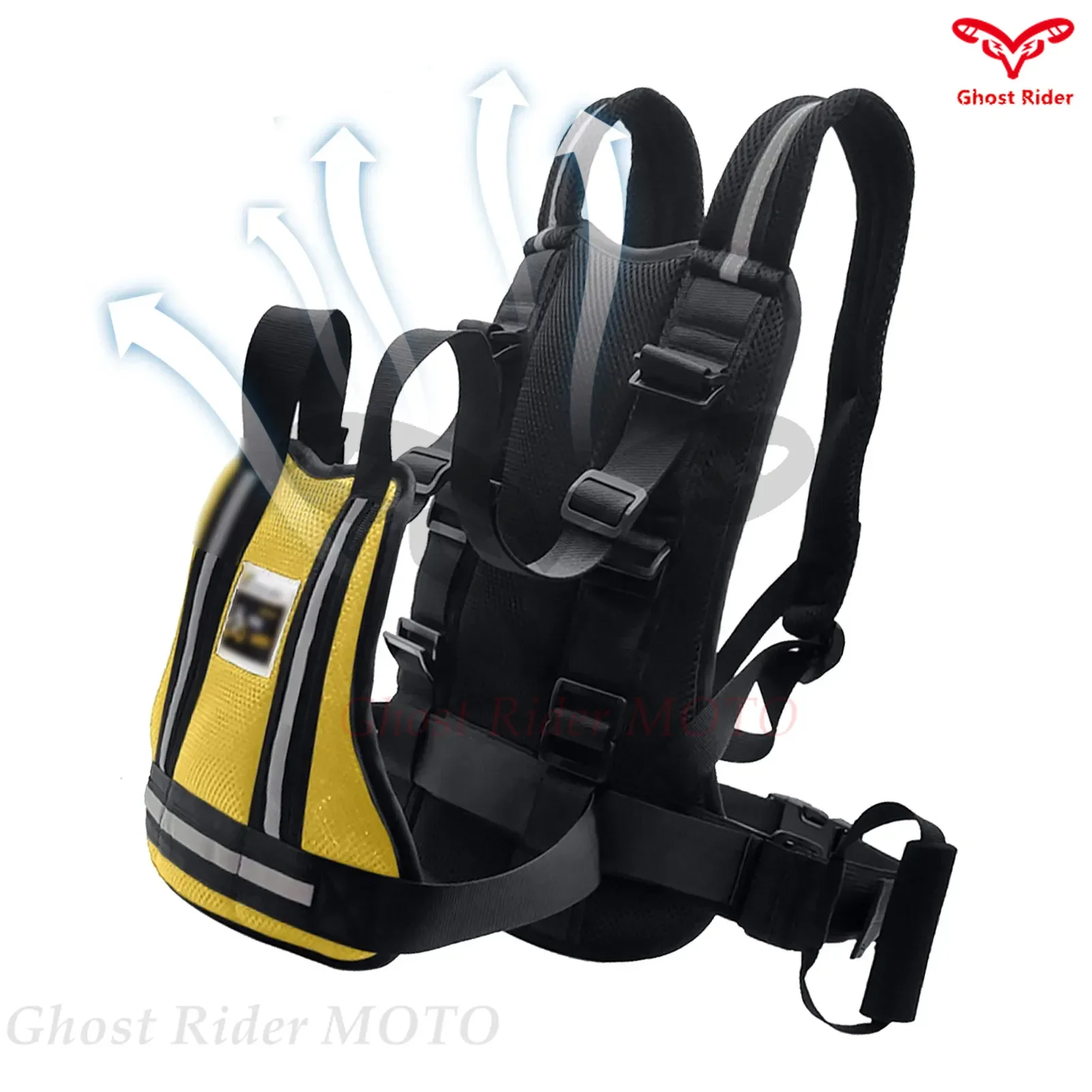 

Motorcycle Safety Belt for Kids Child Reflective Rear Seat Grab Handle Strap Motorcycle Breathable Harness Anti-Drop