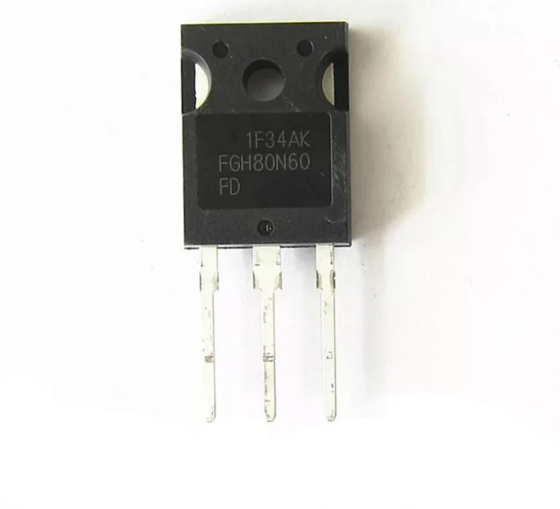 5PCS FGH80N60FD G80N60UF IGBT 80A600V TO3P  NEW ORIGINAL IN STOCK