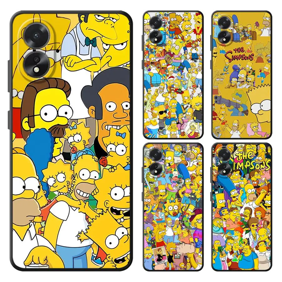 

Чехол для Oppo A11 A37 A16 A33 A71 A17 A32 A73 A15 A32 A18 A31 A72 A9 A38 A5 A53 A12 A36 A7 A52 A3 A54 Мягкая задняя крышка для телефона