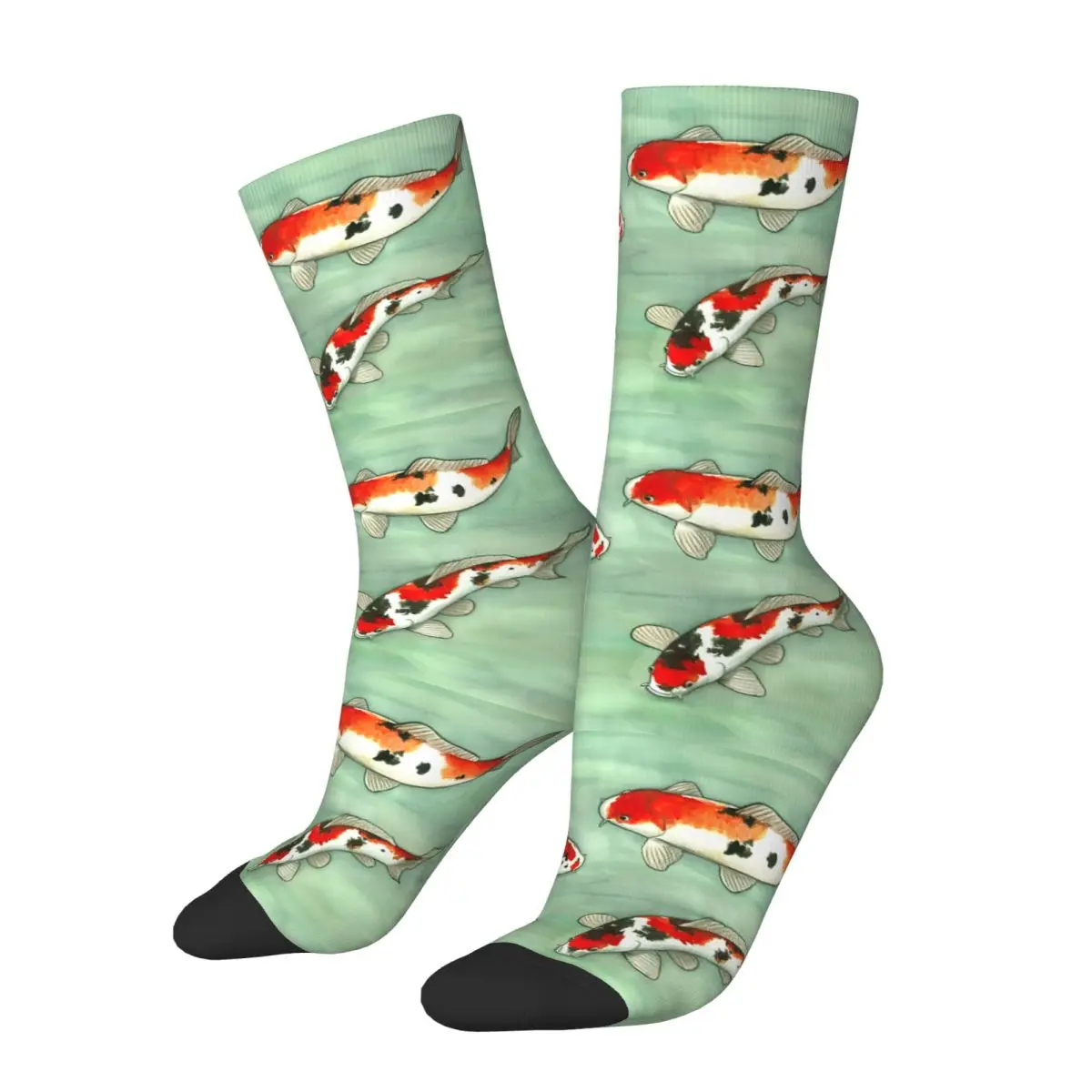 La Ronde Des Carpes Koi Unisex Winter Socks Outdoor Happy Socks street style Crazy Sock