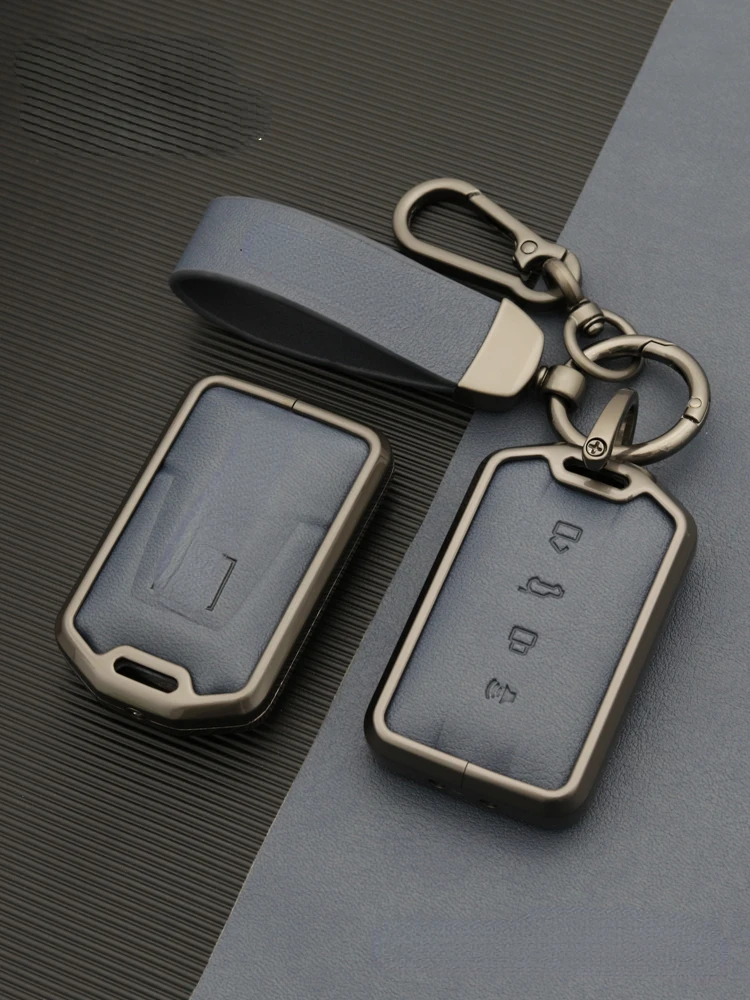 Suitable For Tank 300  500 Zinc Metal + Leather  Car Remote Key Case Cover Multiple Styles and Colors Available