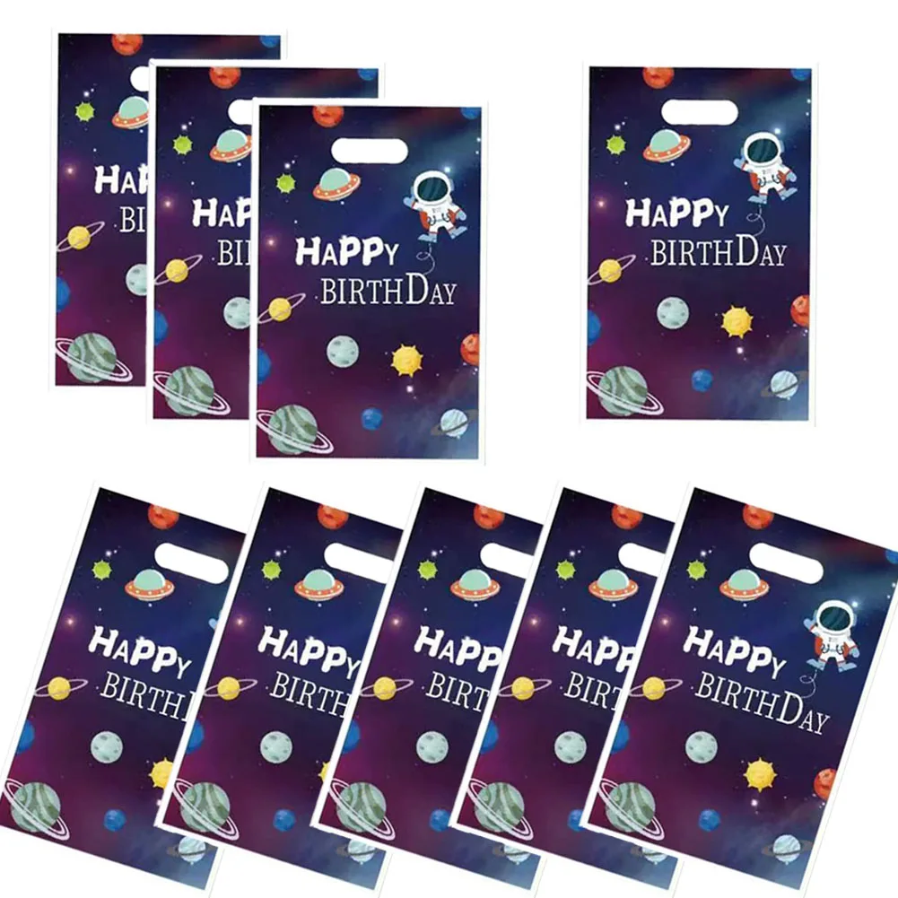 10/30 stücke Astronaut Geschenk Taschen Raumfahrer Candy Handtasche Für Kinder Junge Baby Shower Favors Weltraum Thema Geburtstag party Dekorationen