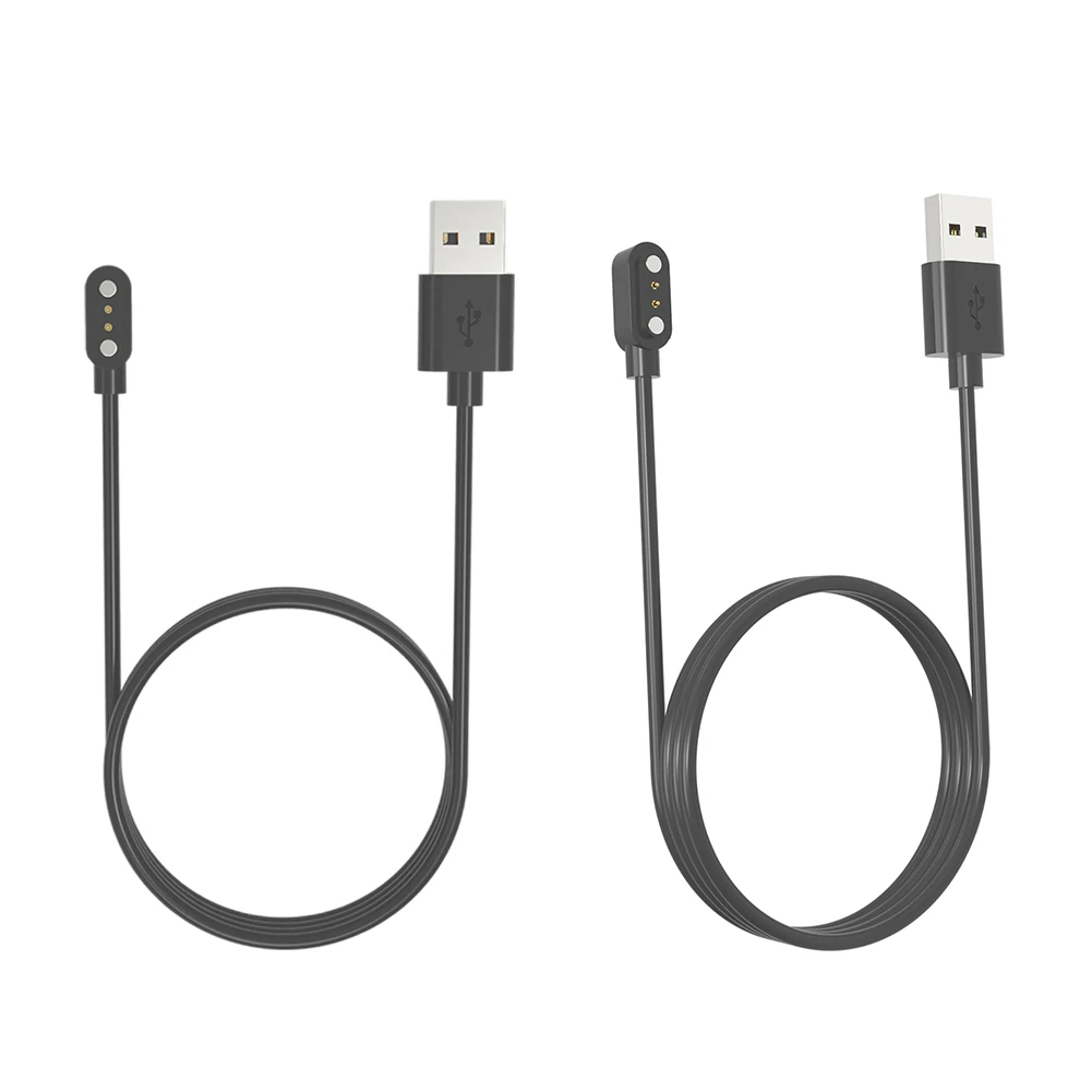 

60/100 CM USB Magnetic Charging Cable Replacement Charger Cable 5V/1A Smartwatch Fast Charging Cable for Haylou RS4 Plus Watch