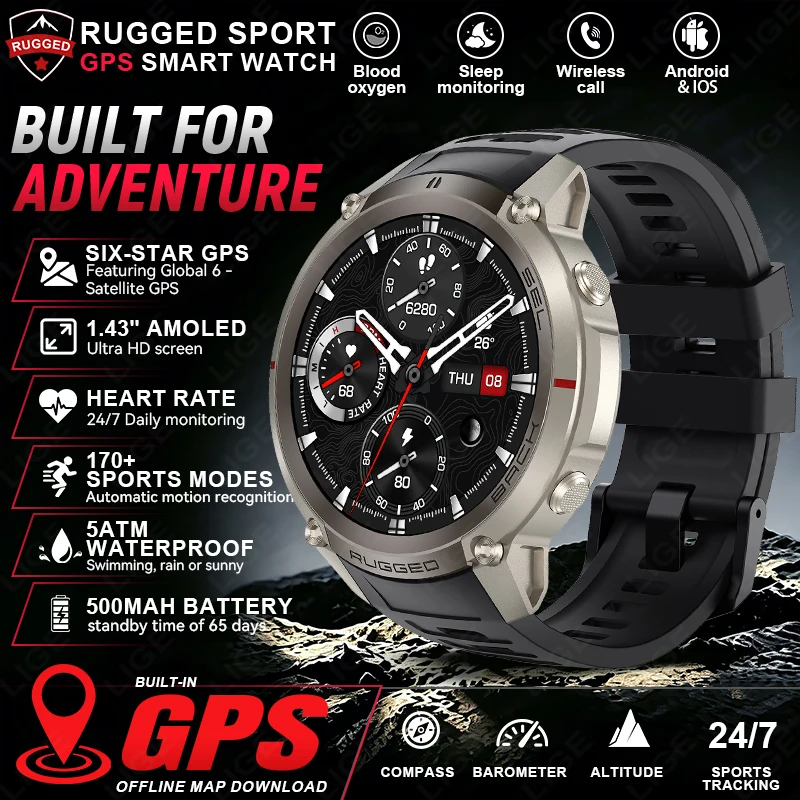 Korean Men Lifestyle - Новые смарт-часы 2026 года с GPS