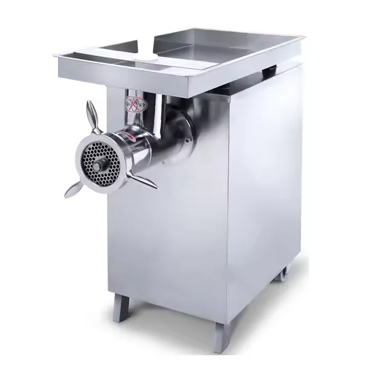 Automatic Vertical Meat Mincer 42 600kg/h Animal Feed Making