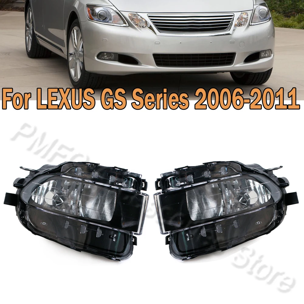 Front Bumper Fog Light For LEXUS GS Series 2006 2007 2008 2009 2010 2011 GS300 GS350 GS430 GS460 GS450H 81211-30312 81221-30282