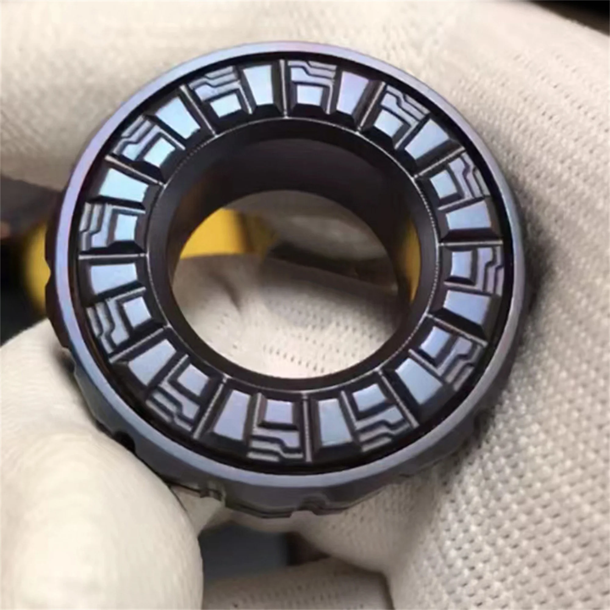 Tjrチタン合金メカニックリングパラグラフ減圧金属指先gyro ppb fidget spinner