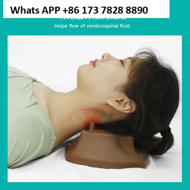 Craniosacral Manual Acupressure Pillow Rehabilitation Occipital Suture Release Press Head and Cervical Spine Massage