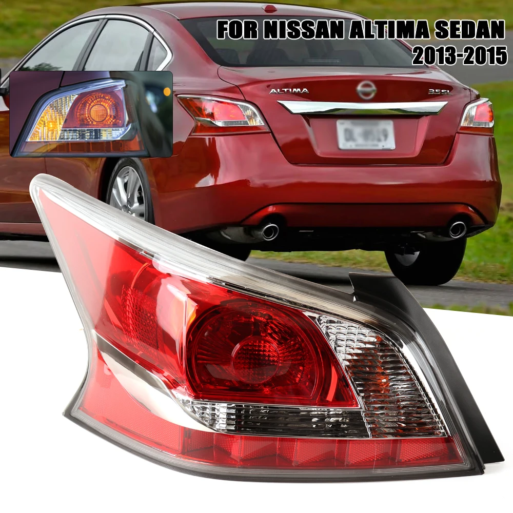 

Left/Right Side Tail Lamp FOR Nissan Altima Sedan 2013 2014 2015 Rear Tail Light Brake Lamp with