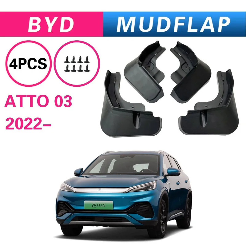 Suitable for BYD Atto 3 2022 Electric Car Tire Fender