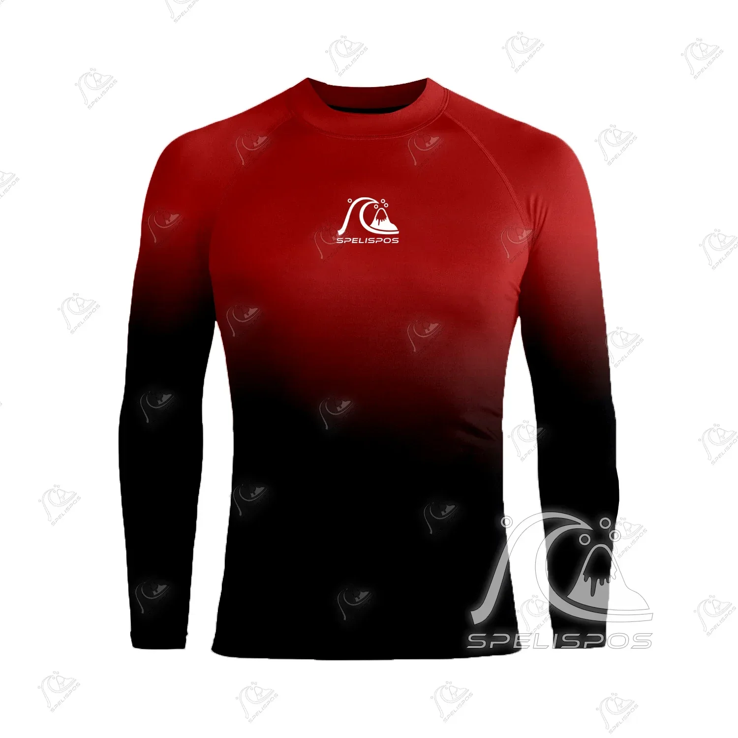 Men's Long Sleeve Surfing Shirt Rashguard UV Sun Protection Basic Surfing Suit UPF 50+ Diving Gym Clothes Swimwear