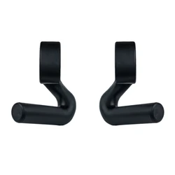 NonSlip Fitness Hook Handle Grip Pulls Up Resistance Band Handle Cable Machine Attachments for Strength Training