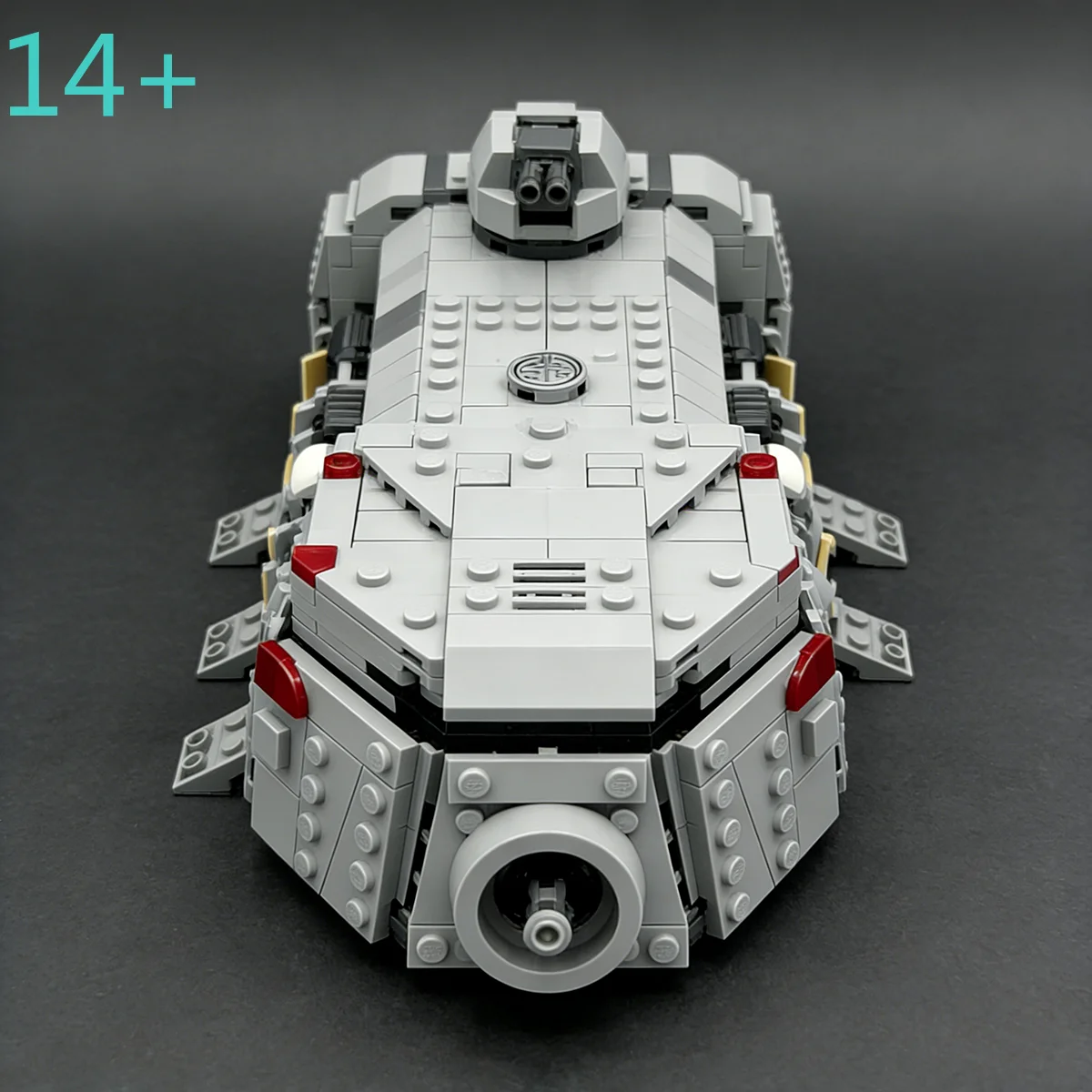 

Конструктор Moc shop K79-S80 Imperial Troop Transport (ITT) от Rebels Building blocks 75375, альтернативная модель, серия Star, 726 деталей.