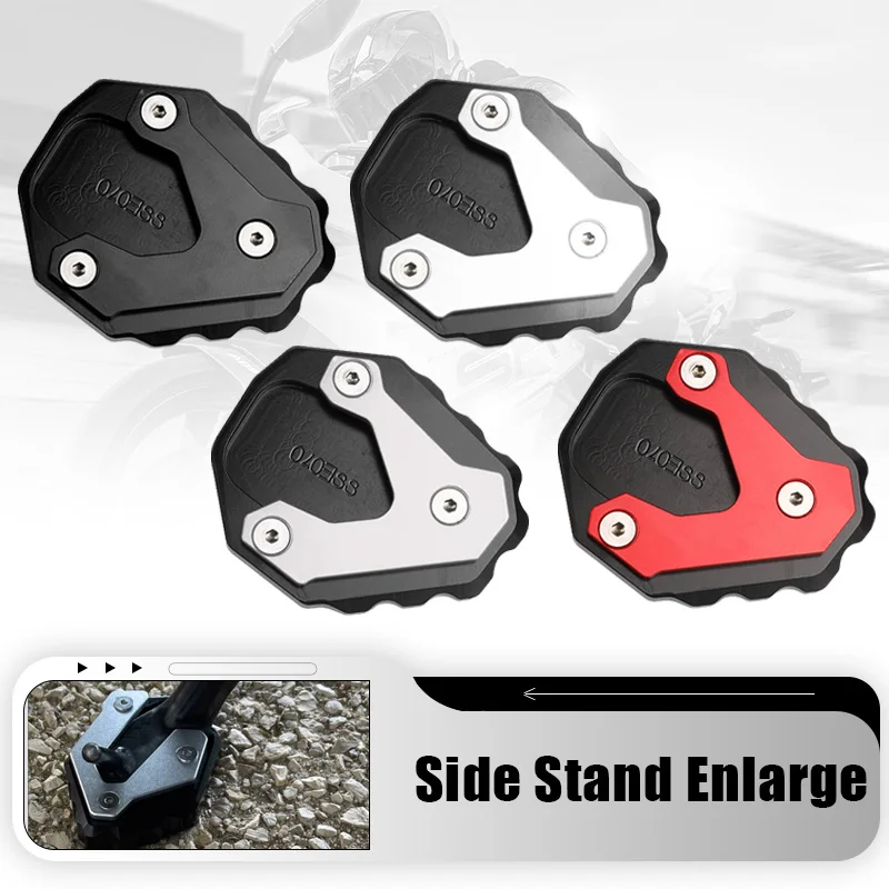 

For HONDA CBR300R 500R 650R CB125R NX500 VFR800X 2015-2026 2025 Kickstand Enlarge Plate Foot Side Stand Enlarger Accessories