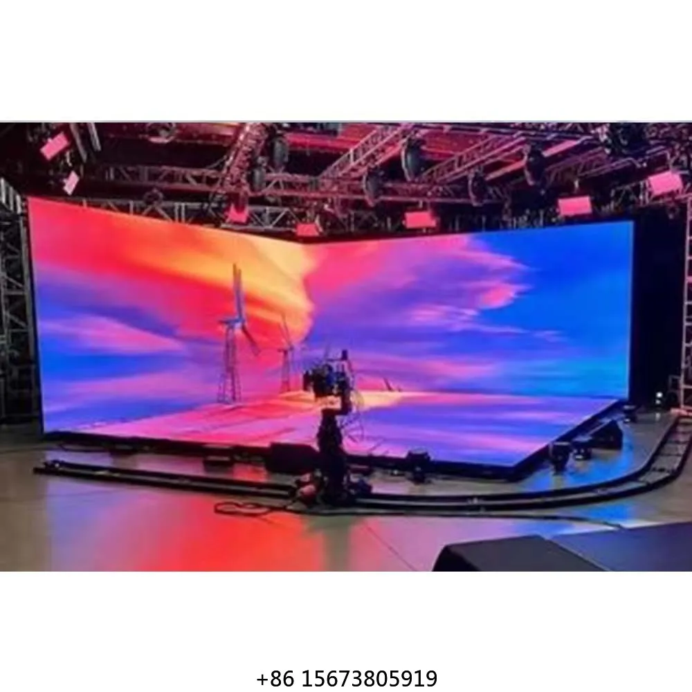 

Indoor Filming Wall 3D Immersive Screen LED Video Wall HD LED Display 7680Hz Black LEDs VFX VR VP XR Virtual Production Studio