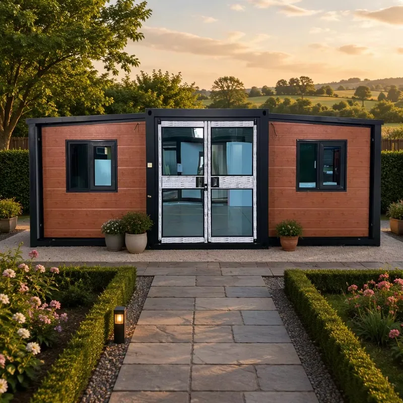 Australia Standards 20Ft 40Ft Breathable Prefabricated Container Expandable House Multi-Bedroom Garden Shipping Office Building