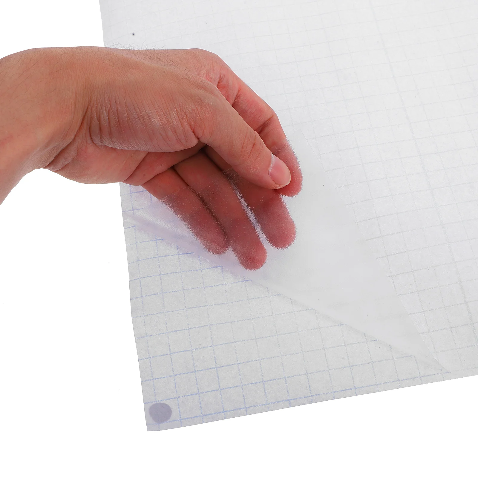 1 rolo de filme de capa transparente autoadesivo, à prova d'água, reutilizável para livros didáticos, notebooks, documentos, escola, material de escritório