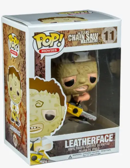 FUNKO POP Убийство семью жертв бензопилой в Техасе: Ледерфейс 11 #   Коллекционные виниловые фигурки, игрушки, куклы, подарки для детей