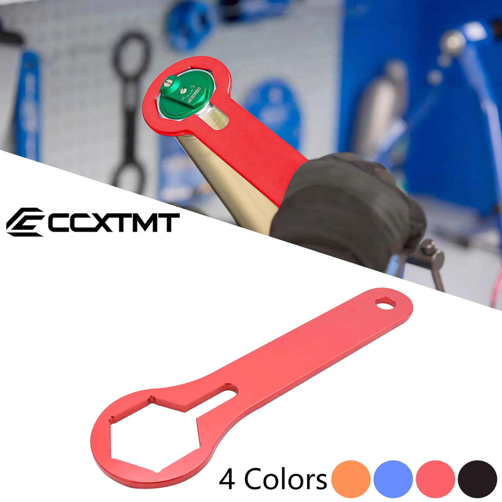 For KTM EXC 250 300 SX SXF XC XCF EXC XCW EXCF 125 250 300 350 400 450 500 2007-2022 50mm WP Dual Chamber Fork Cap Wrench Tool