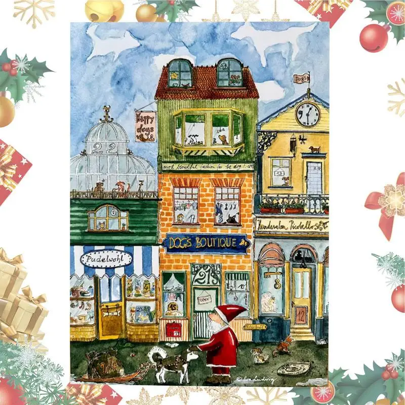 

2024 Dog Advent Calendar 24 Days With Cute Dog Photos Countdown Calendar Creative Gifts For Family Friends Kids home decoration