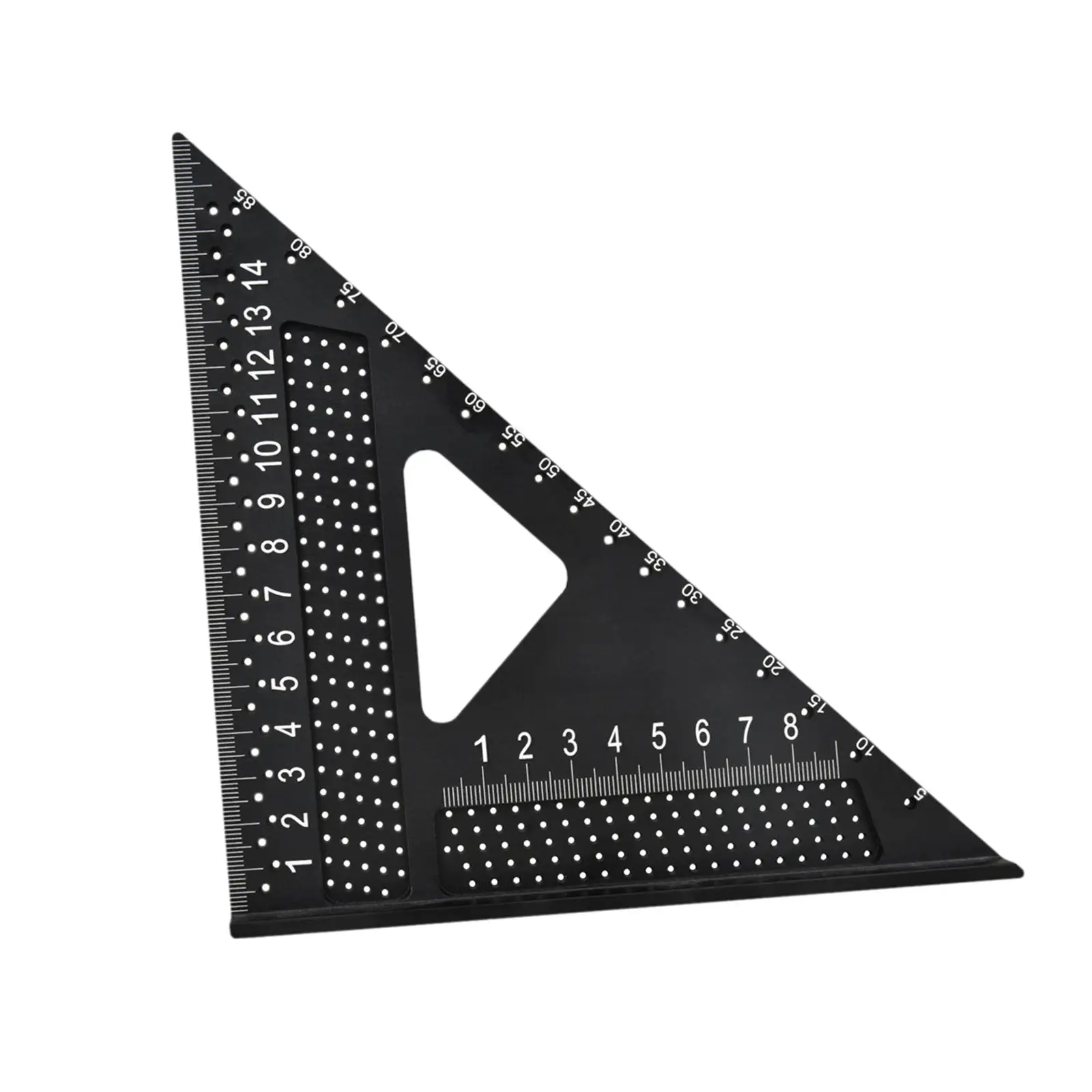 

Triangle Ruler Woodworking Carpenter Square for Remodeling Projects Workshop