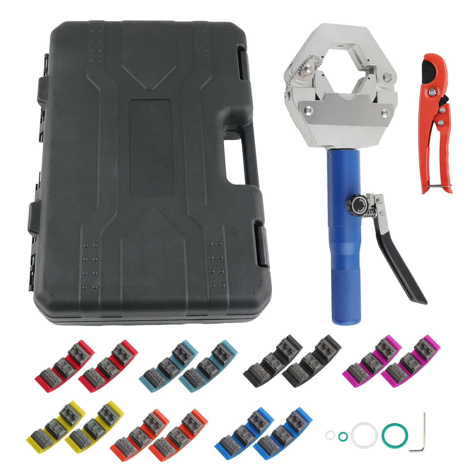 A/C Hydraulic Crimper Kits Air Condition System Hose Fittings Crimping Tool Set