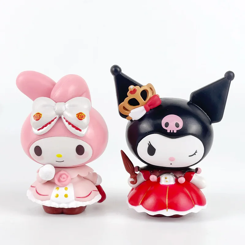 Rose Kullo Mi Melody peripheral figure doll tide play blind box cute ornament gift