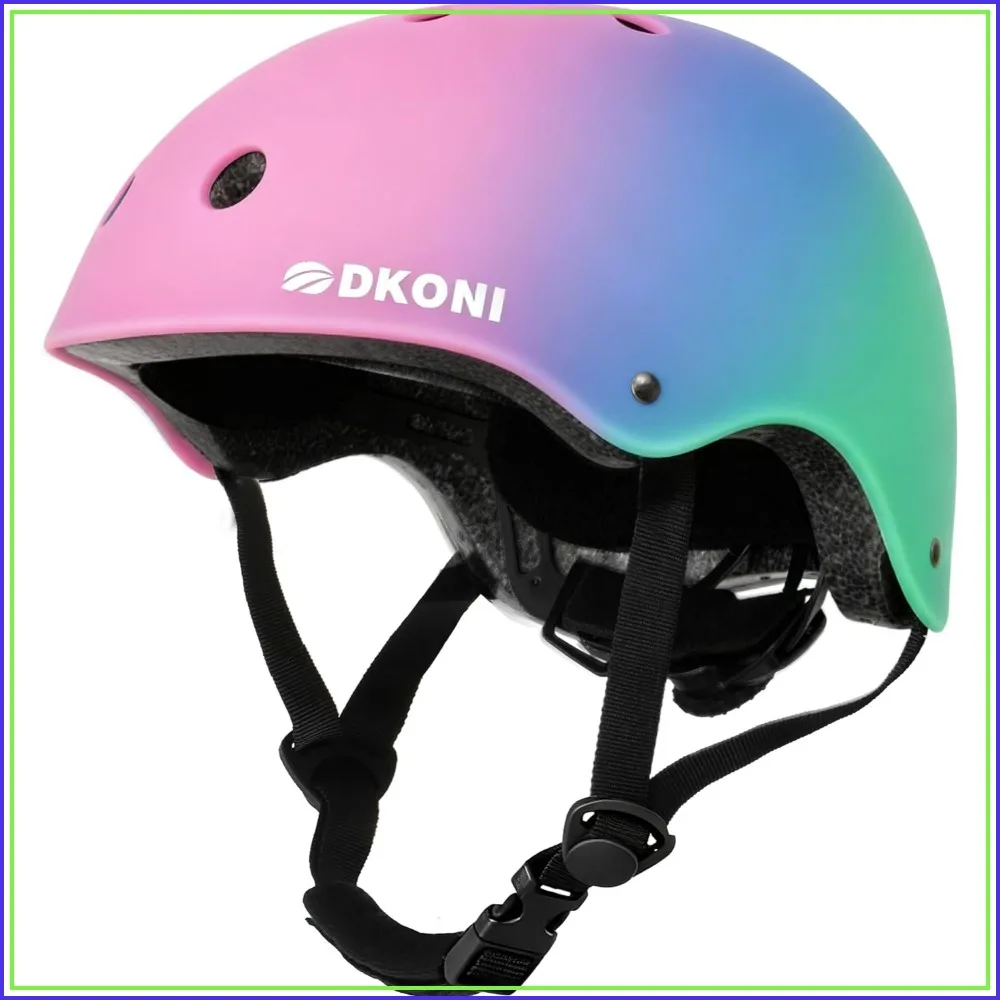 

Multi-Sport Kids Bike Helmet, Adjustable 3 Sizes, Toddler to Youth, Certified Safety