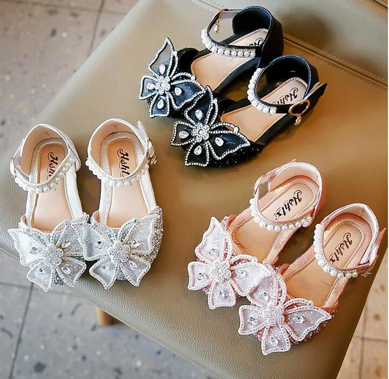 

Классические туфли для девочек, детские сандалии с блестками, Свадебные Туфли Мэри Джейн с цветами, блестящие туфли для подружек невесты, танцевальная обувь принцессы