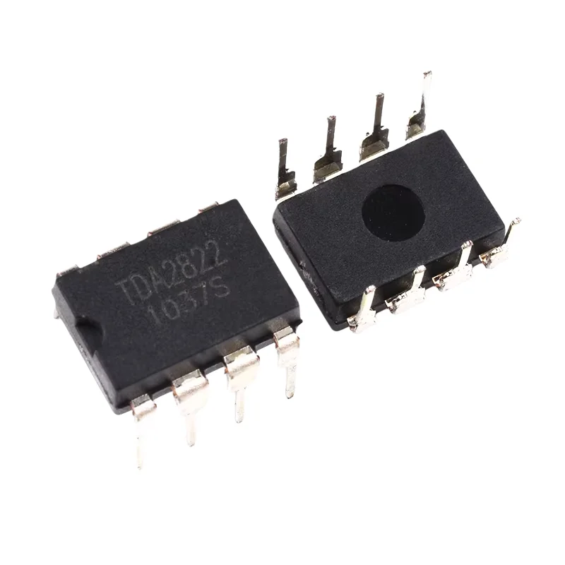 10pcs Directly insert TDA2822 TDA2822M 3-6V 9-12V 15V audio power amplifier IC DIP-8 chip