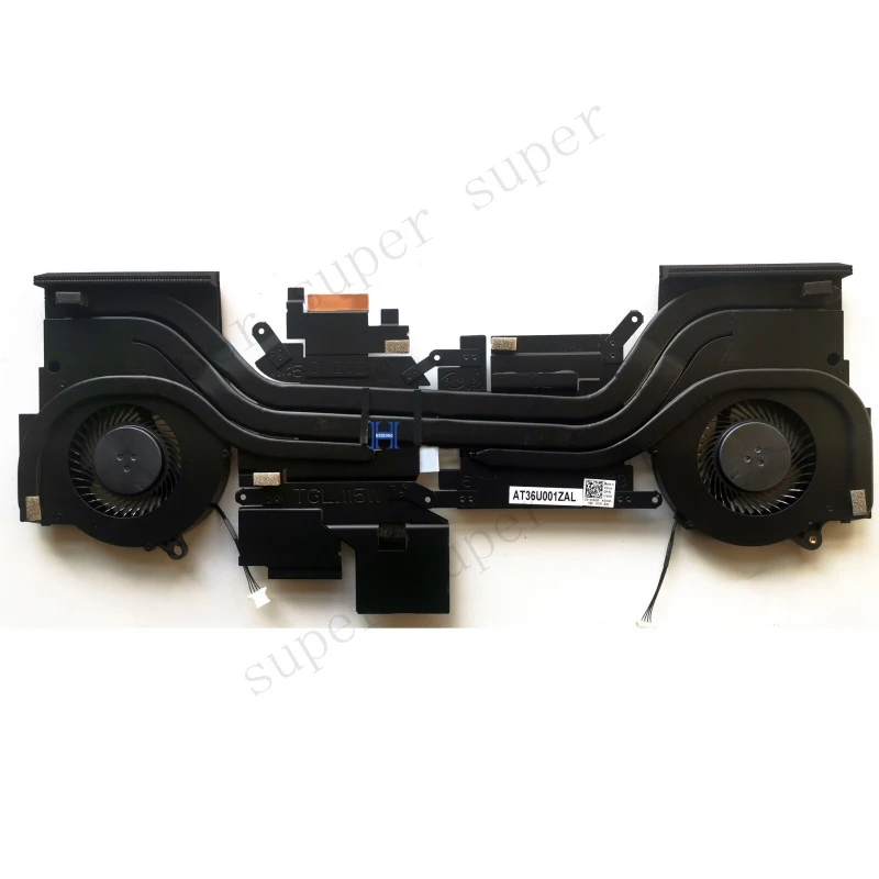 S+   New For Dell Alienware M15 R6 Cpu Gpu Cooling FAN & Heatsink T9Y8Y 0T9Y8Y