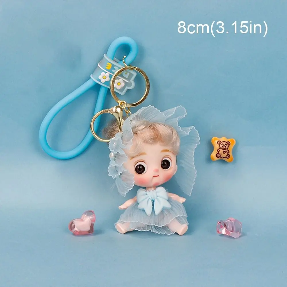 قلادة دمية فينيل لطيفة ، زينة معلقة ، إكسسوارات حقيبة ، حلقة مفاتيح سيارة ، هدايا سلسلة مفاتيح