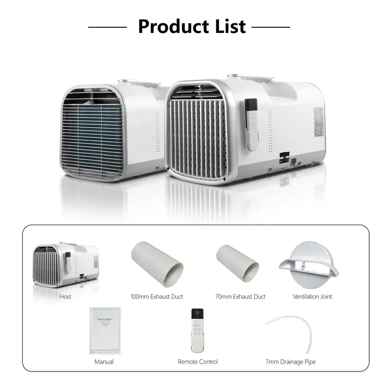 Hot Sale High Quality 5200 BTU Portable Air Conditioner for Cars Households Hotels Outdoor Camping in Tents view 2