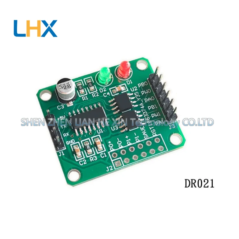 DR021 digital potentiometer module potentiometer digital resistor 256-step silent gain adjustment model