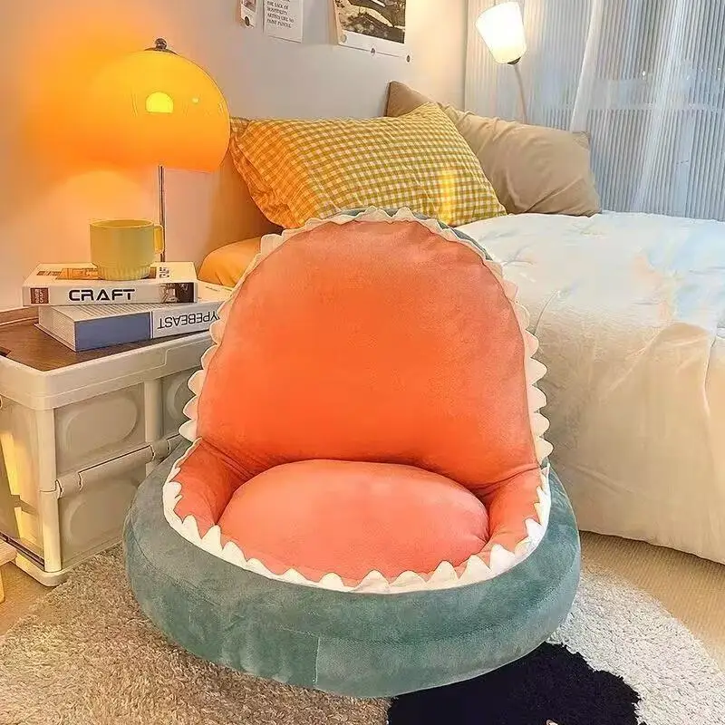 

55X50 см ленивый диван с изображением акулы, может лежать и спать, детская семейная гостиная, балкон, простая маленькая квартира