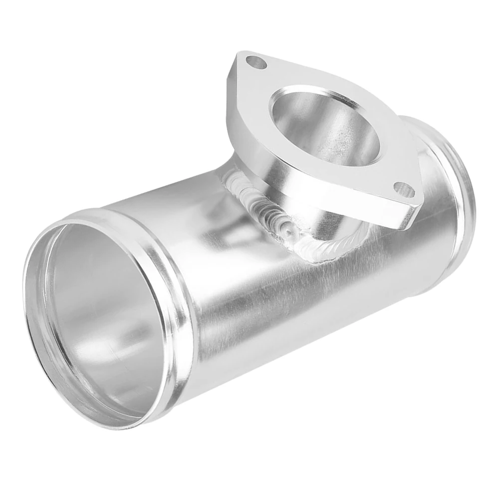

Blow Off Valve Base 63mm Silver Car Engines Air Bracket Easy Installation Durability Performance Connection Style
