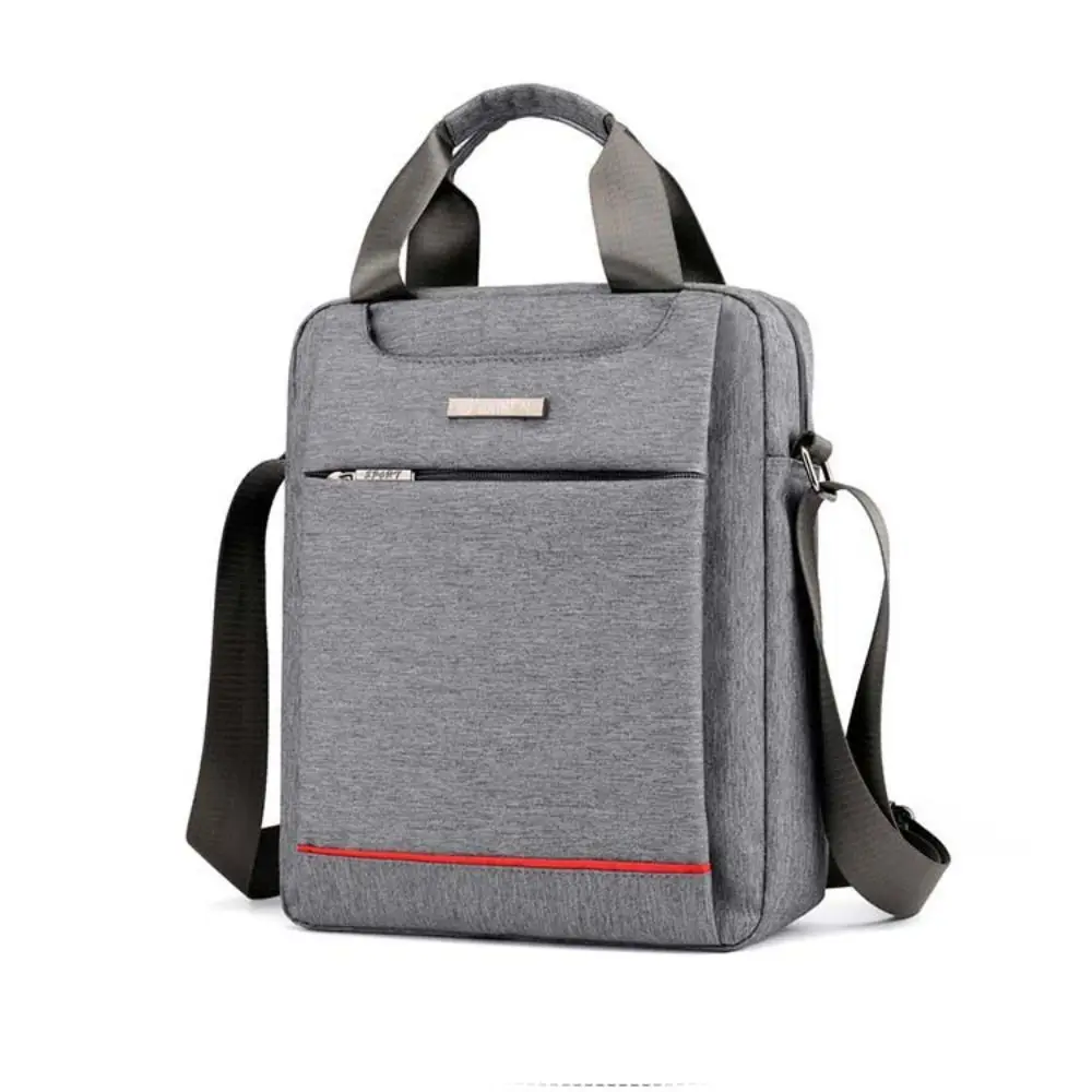 أكسفورد حقيبة يد الأعمال متعددة الوظائف سعة كبيرة الرجال حقيبة كروسبودي حقيبة للصدمات حقيبة كتف عادية في الهواء الطلق #4