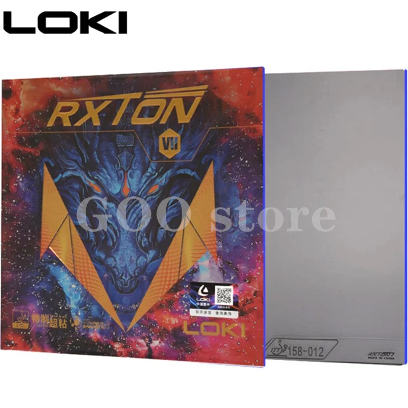 LOKI RXTON 7 Table Tennis Rubber Fast Attack Original LOKI Ping Pong Sponge Pad