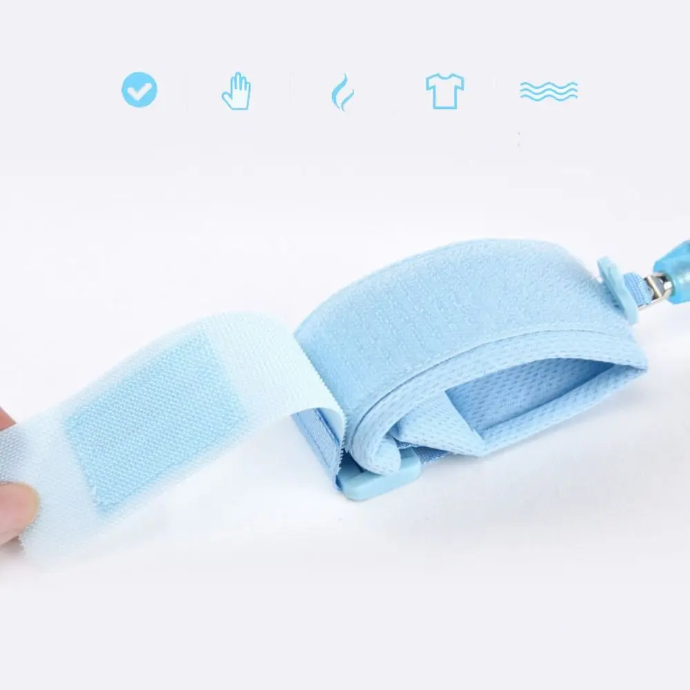 สายรัดนิรภัยเด็กแบบยืดหยุ่นพร้อมตัวล็อคกุญแจและแถบสะท้อนแสง ป้องกันการสูญหาย