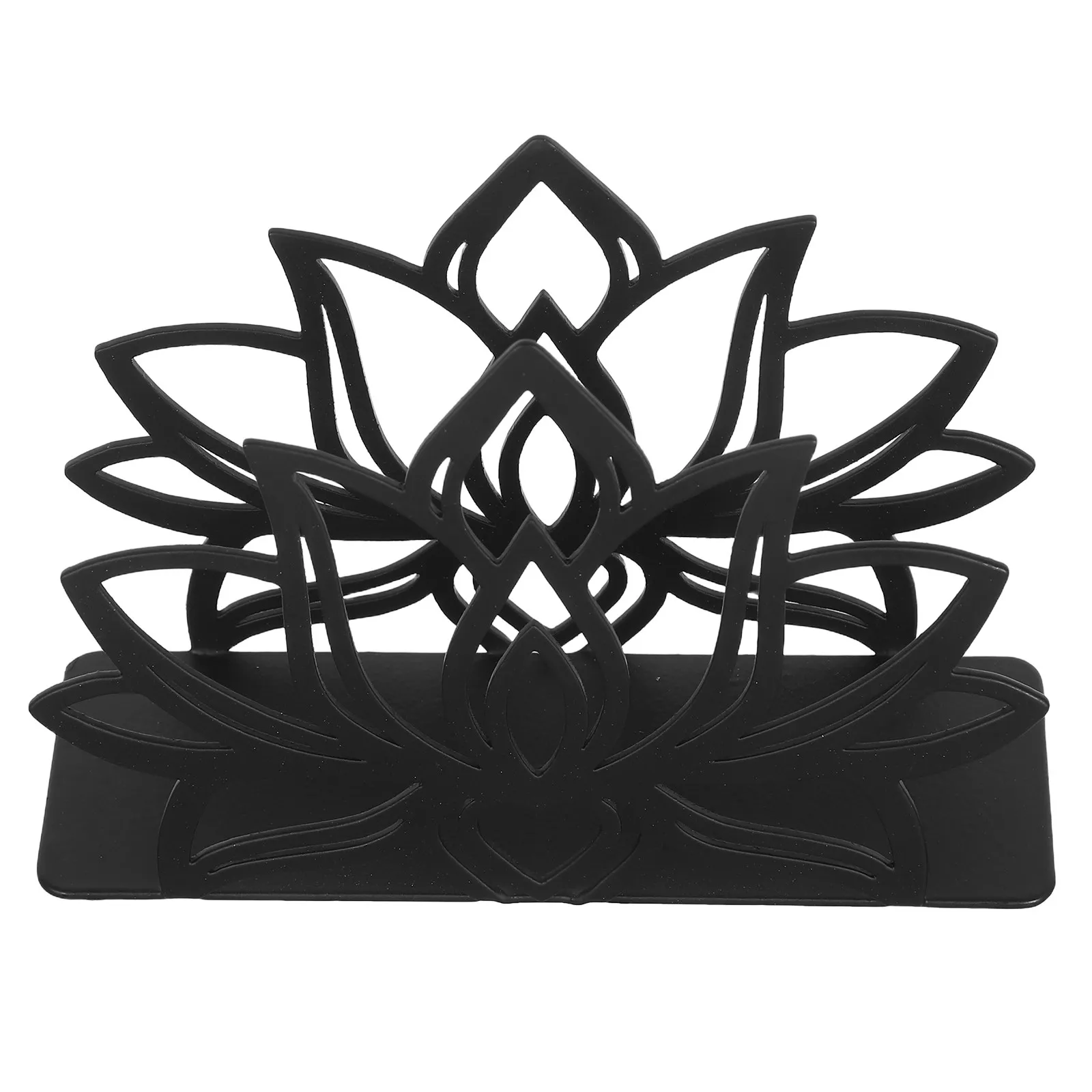 Cast Napkin Holder for Table Decorative Metal Tissue Stand Stylish Modern Dining Room Kitchen Bar Restaurant Napkin - view 4