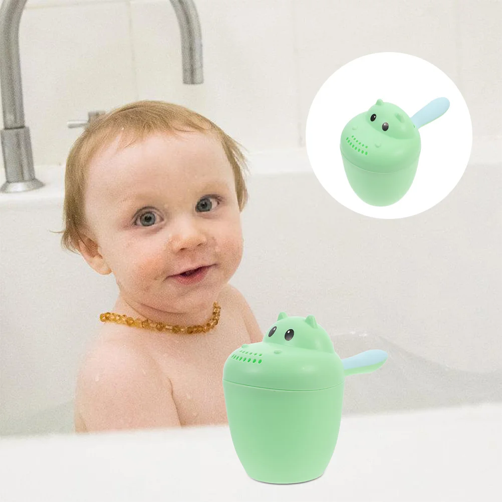 

2Pcs Baby Bath Rinse Cup Ergonomic Shampoo Rinser Water Scoop for Newborn Toddlers Shower Hair Washing Mug Bathroom Accessories