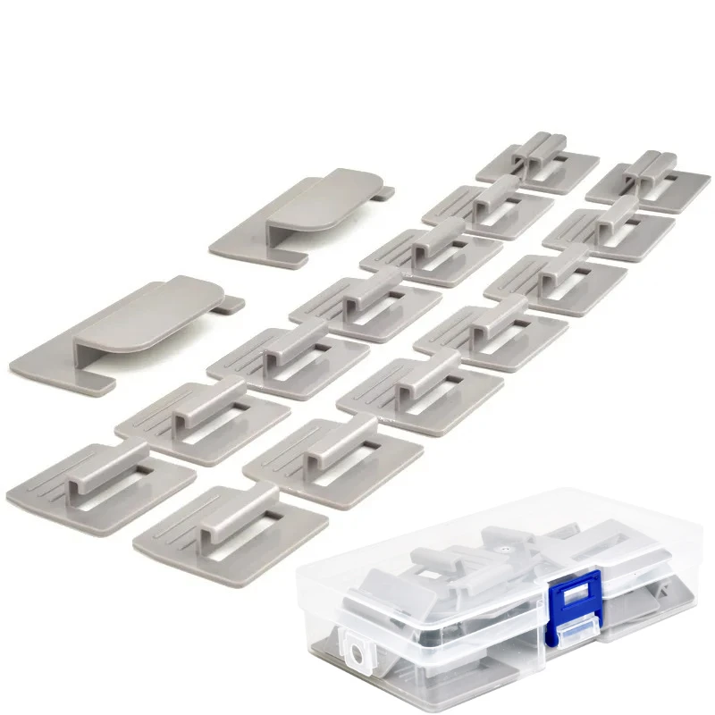 

16 pcs/set Car Roof Sunshade Buckles Sun Block Clips Car Mesh Sunshade Skylight Sky Curtain Buckle For Tesla Model Y S X 3