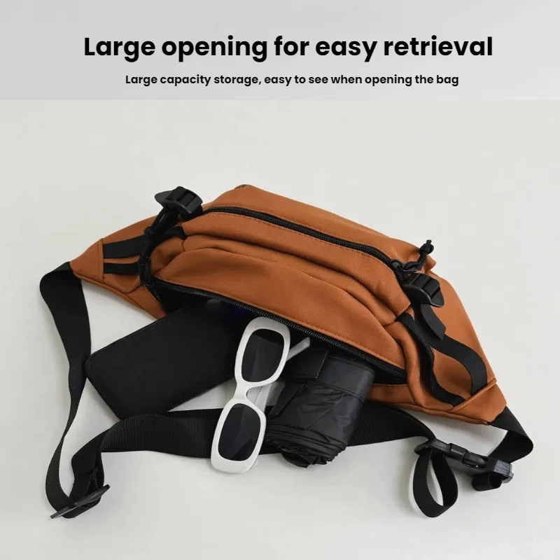 Unisex Chest Bag, Suitable for Sports Waist Bags, Fashionable Chest Bags, Mobile Phone Bags, Multifunctional Waist Bags, Etc