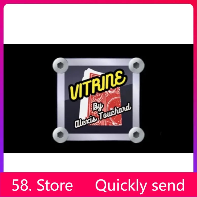 

New 2025 Vitrine Red by Alexis Touchard - Magic tricks ( 58 Store Download )