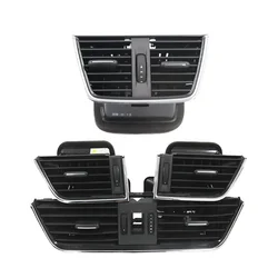 Dashboard Interior AC Air Outlet Vent Grill bright silver strip For Skoda Octavia 3 A7 5E MK3 2013-2020